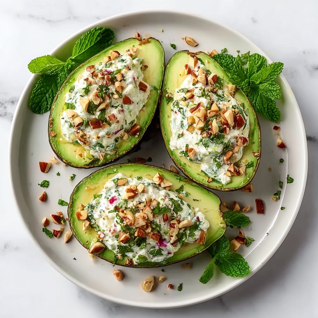 Crab Salad Stuffed Avocados Recipe - Recipe Image