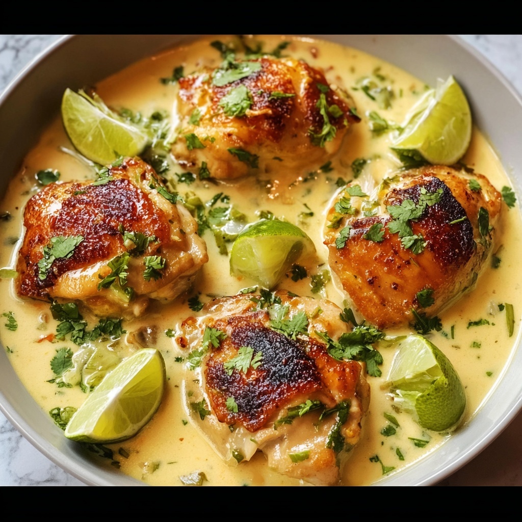 Lime Coconut Chicken Recipe - Recipe Image