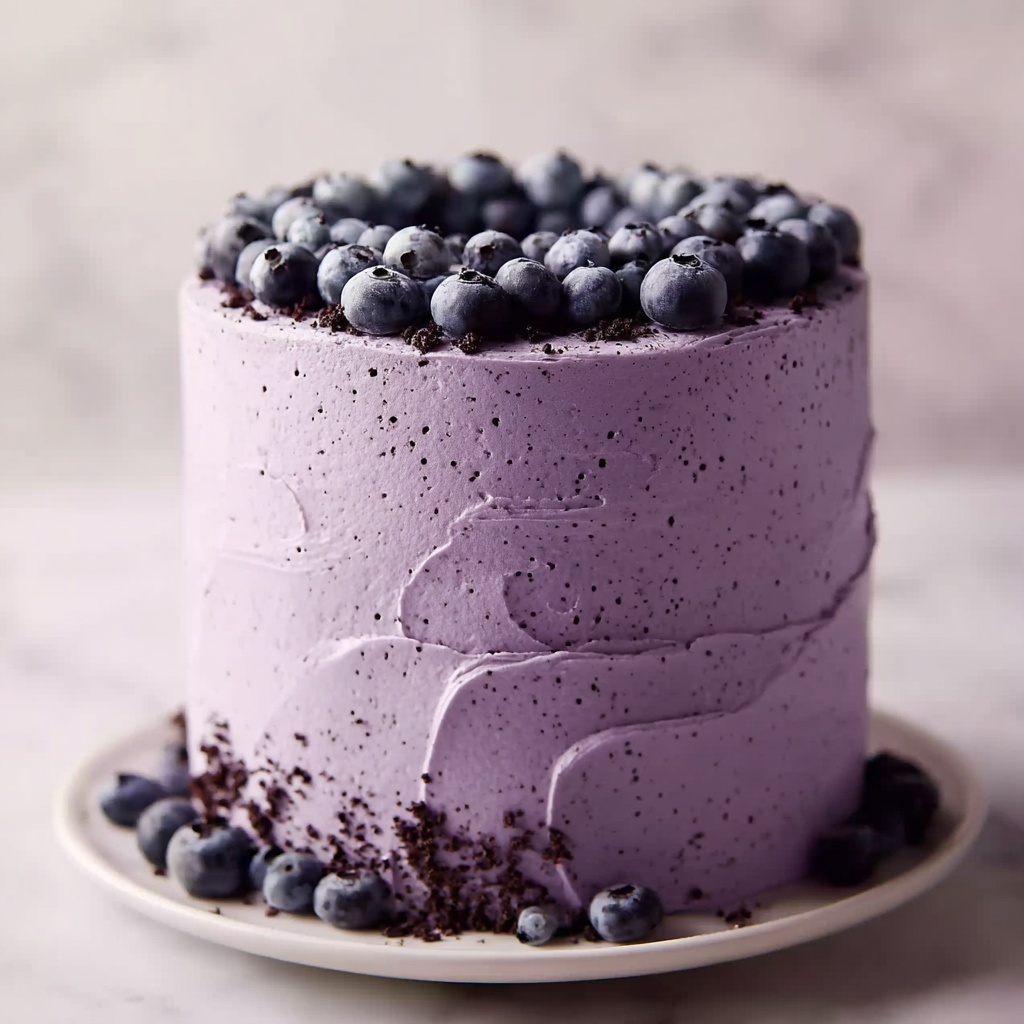 Blueberry Chiffon Cake Recipe - Recipe Image