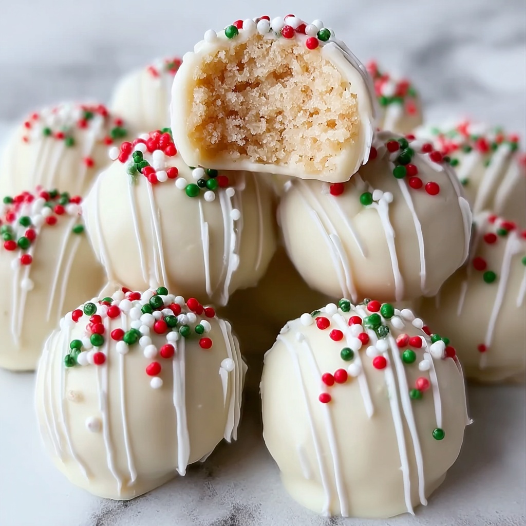 Sugar Cookie Truffles Recipe - Recipe Image