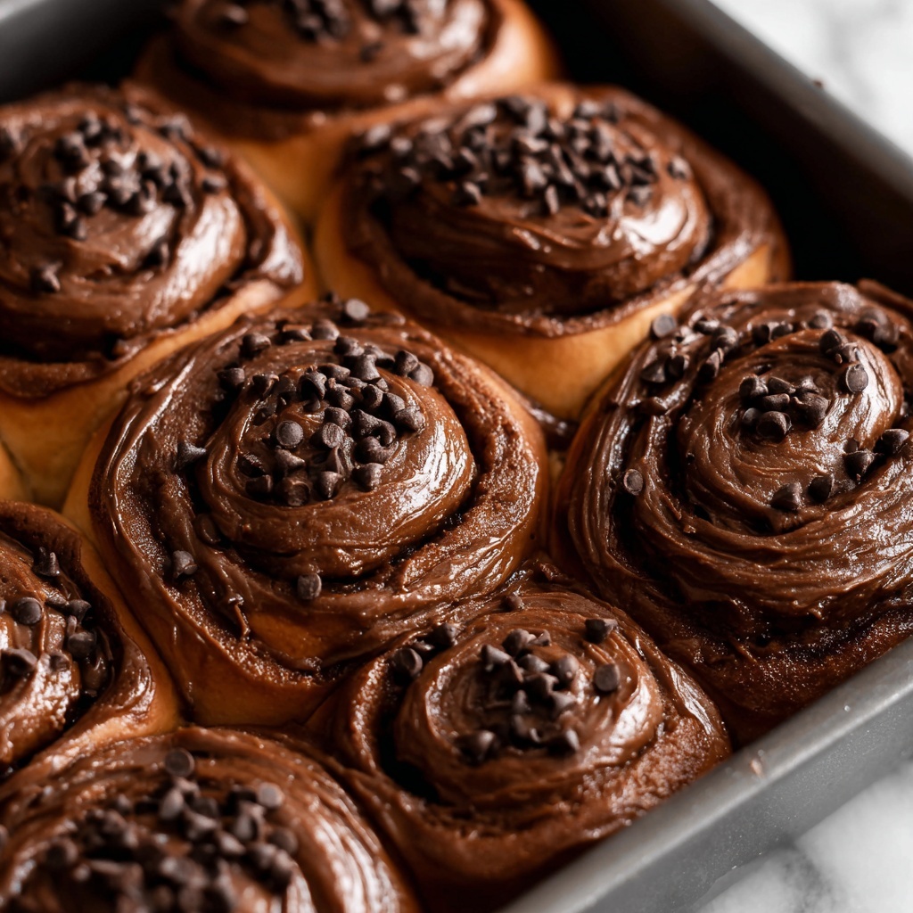 Irresistible Chocolate Cinnamon Rolls Recipe - Recipe Image