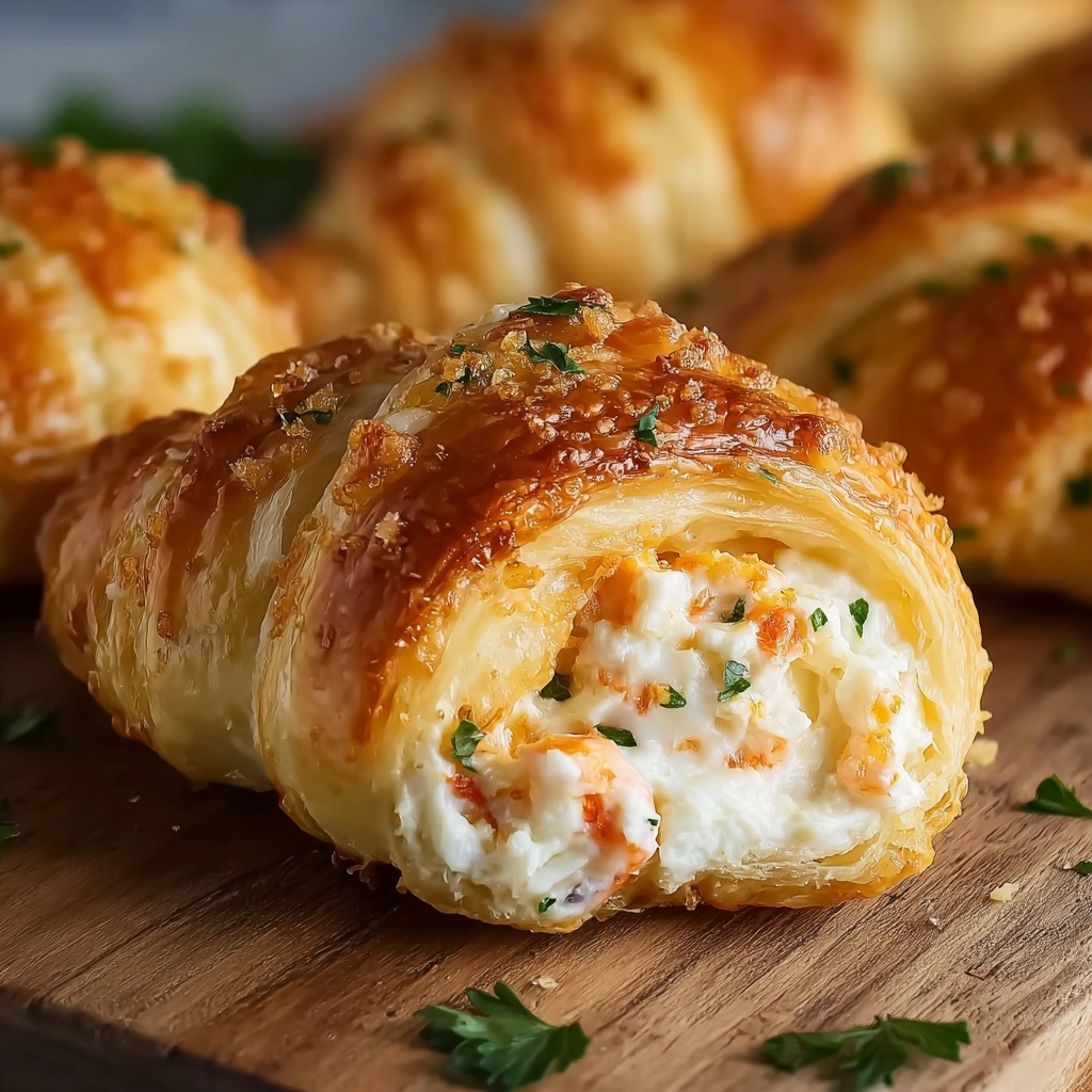Crab & Cheese Crescent Delight Recipe - Recipe Image