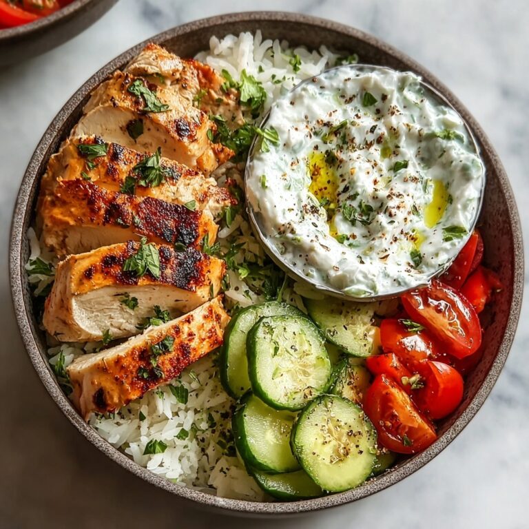 Chicken Tzatziki Bowls Recipe