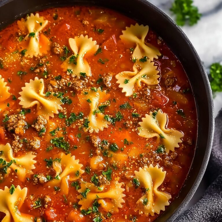 Lasagna Soup Recipe