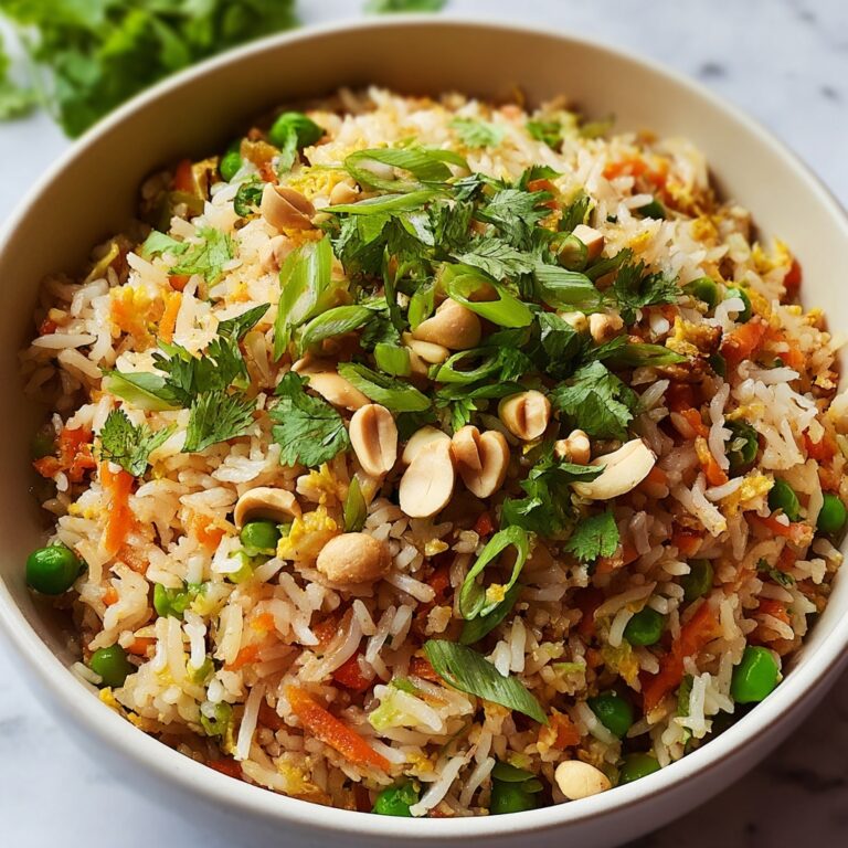 Satay Crispy Rice Salad Recipe