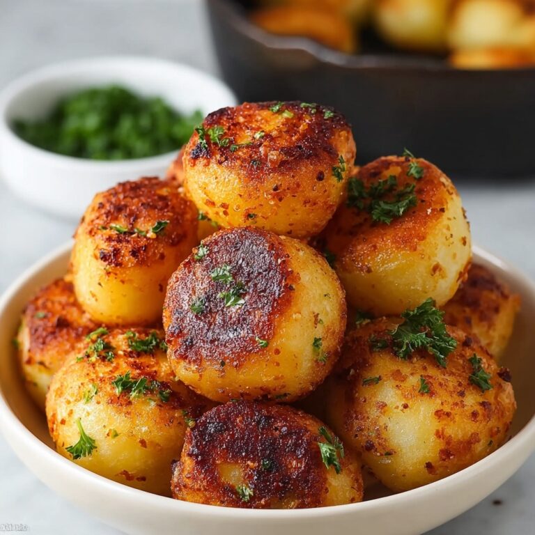 Garlic Parmesan Potato Pops Recipe