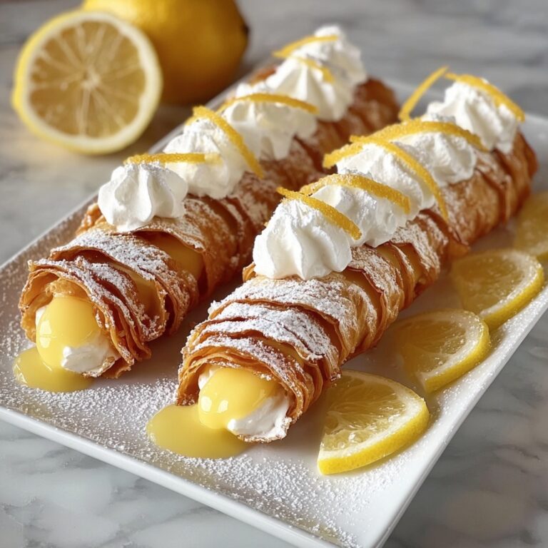 Lemon Meringue Pie Cannolis Recipe