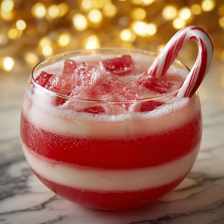Candy Cane Christmas Punch Recipe