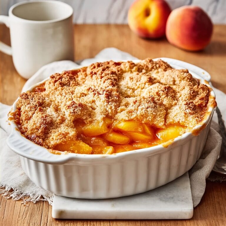 Gluten-Free Peach Cobbler Recipe