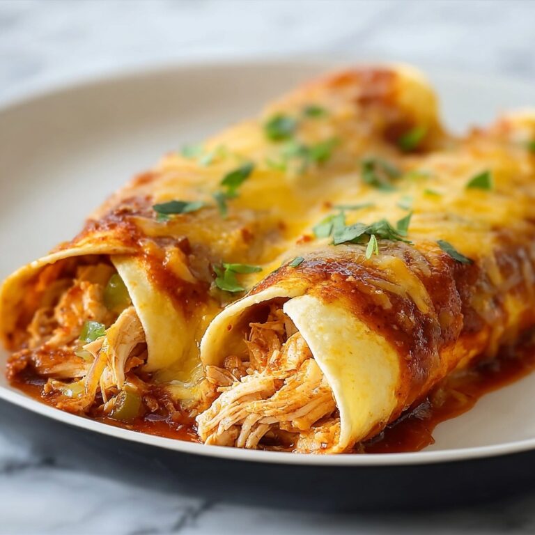 Easy Chicken Enchiladas Recipe