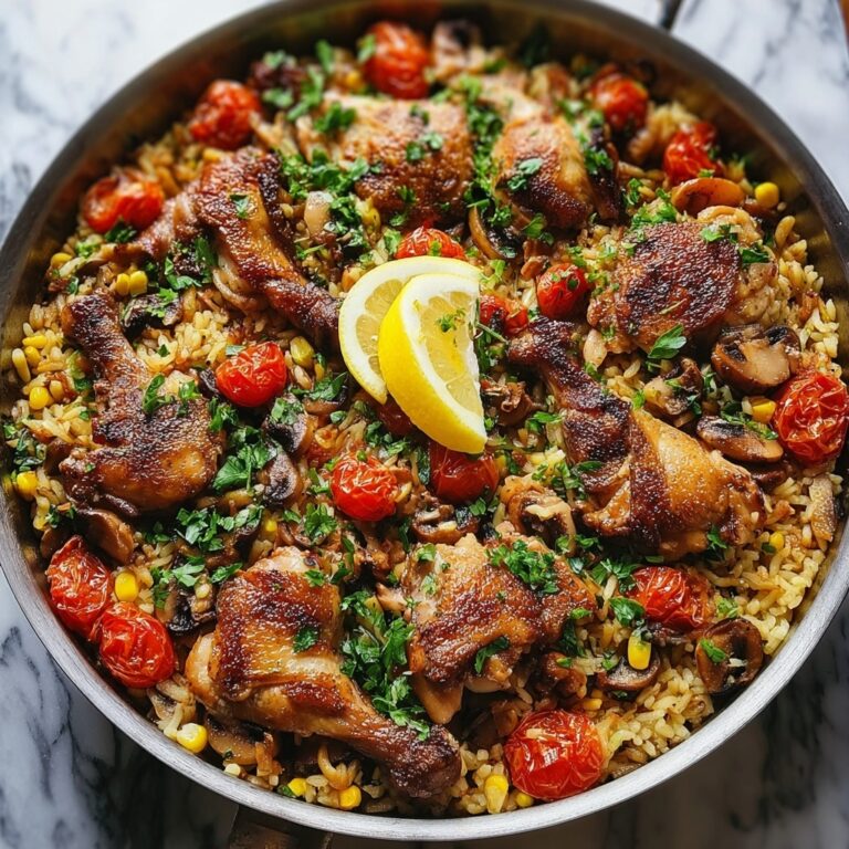 Greek Lemon Chicken and Rice Recipe