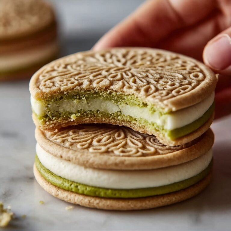 Pistachio Latte Sandwich Cookies Recipe