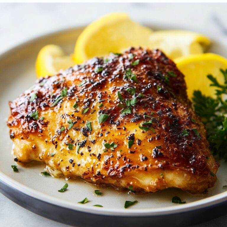 Greek Yogurt Marinated Baked Chicken Thighs Recipe