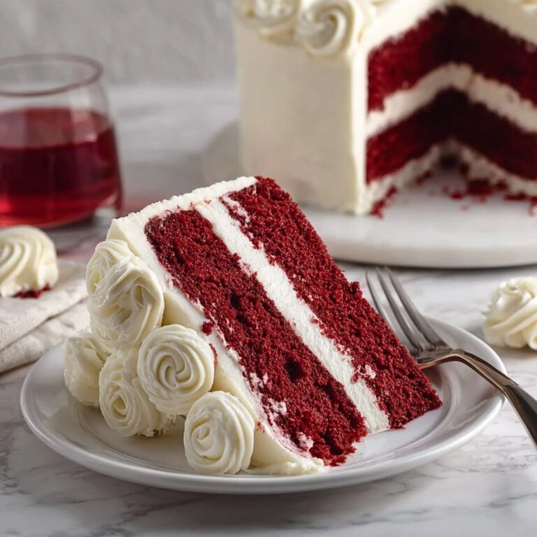 The BEST Red Velvet Cake Recipe