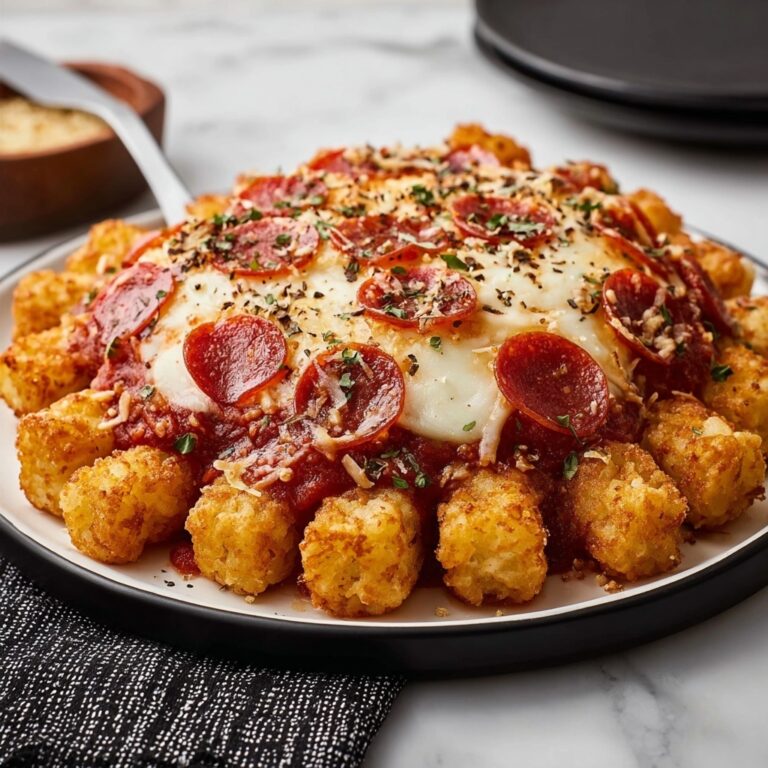 Pepperoni Pizza Totchos Recipe