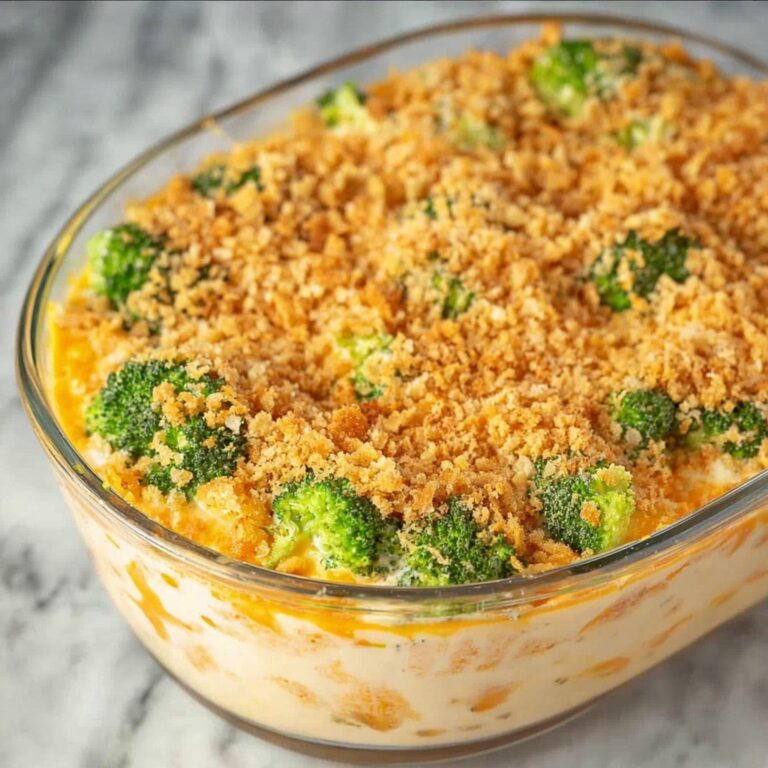 Lunch Lady Broccoli Cheese & Rice Casserole Recipe