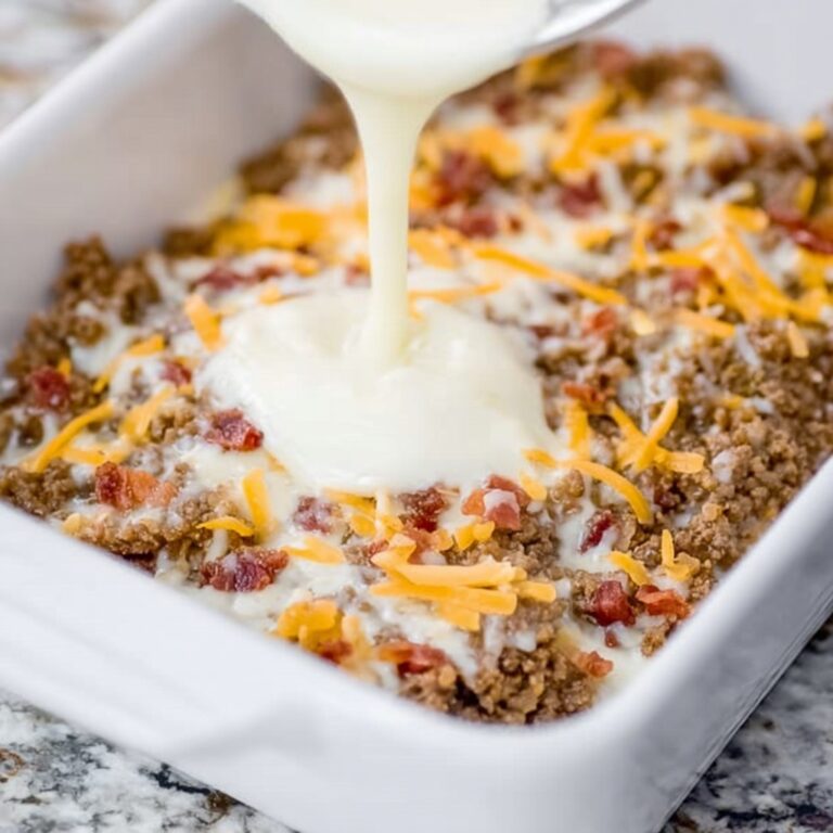 Keto Bacon Cheeseburger Casserole Recipe