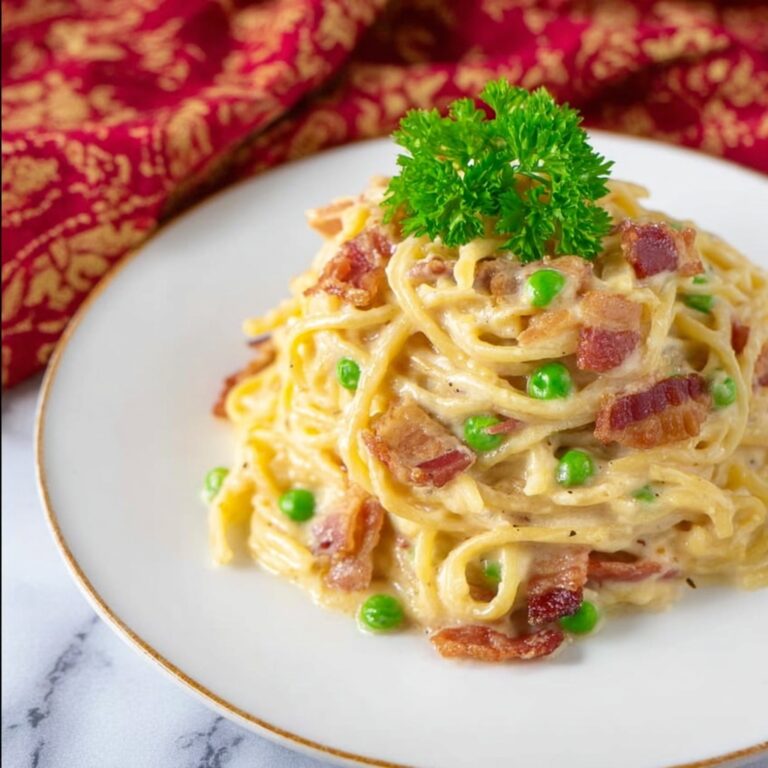One-Pot Chicken Bacon Parmesan Spaghetti Recipe