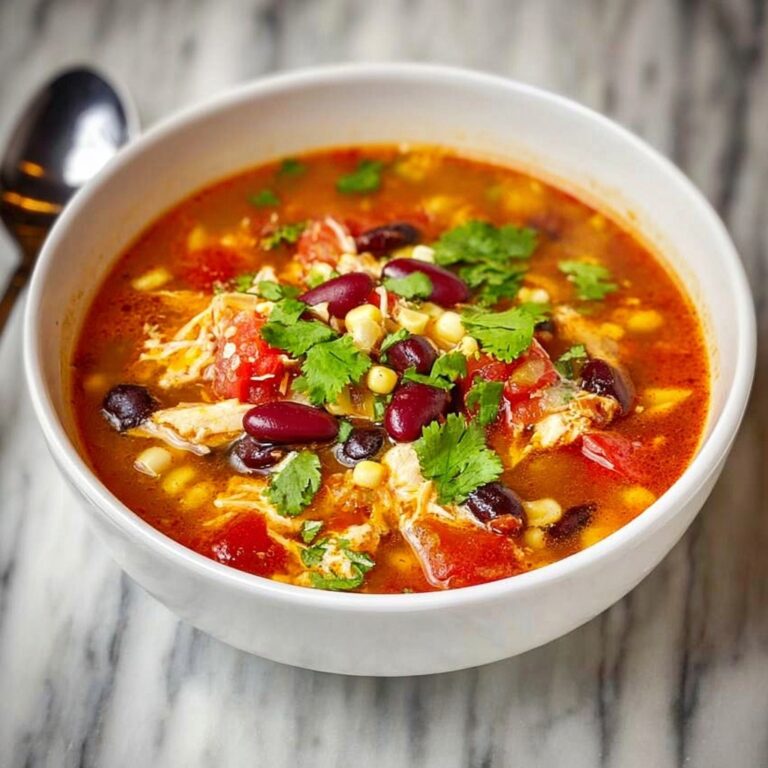 Creamy Chicken Taco Soup Recipe