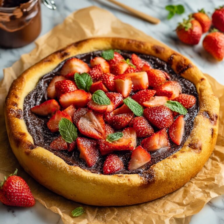 Vegan Strawberry Chocolate Pizza Recipe