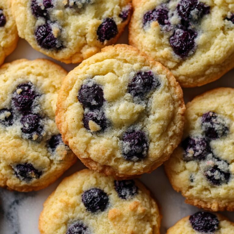 Vegan Lemon Blueberry Cookies Recipe
