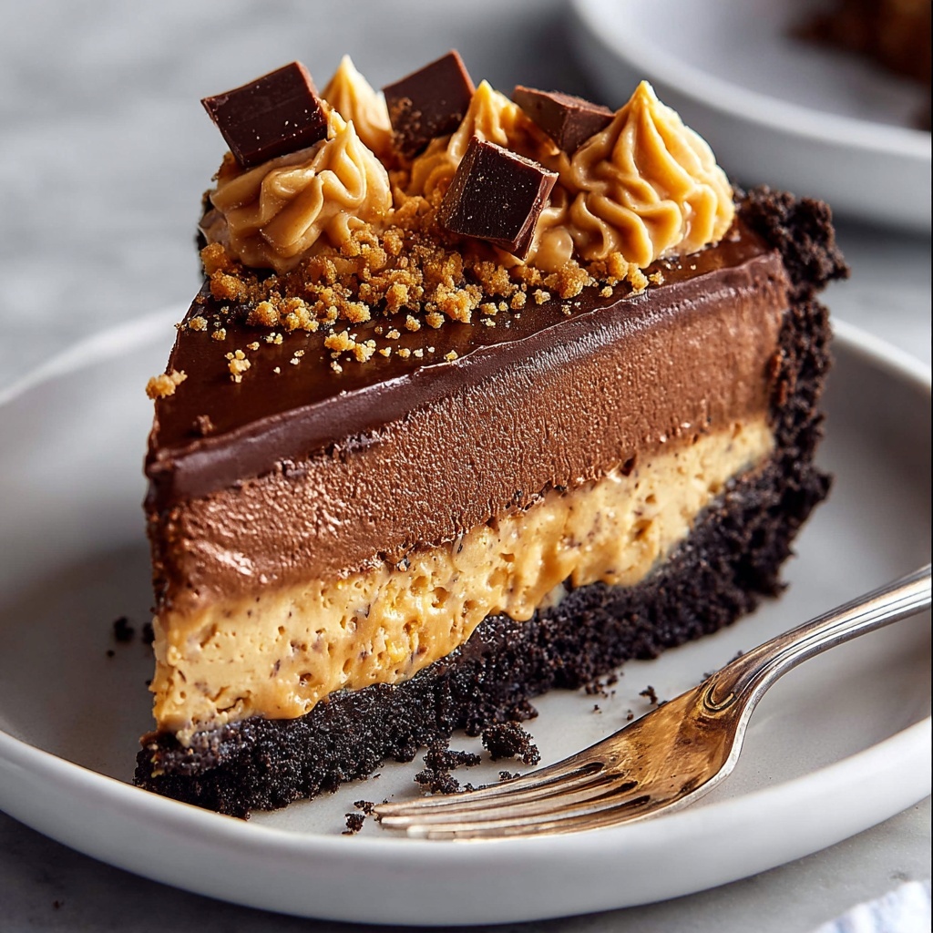 Chocolate Peanut Butter Pie: The Ultimate Decadent Dessert Recipe - Recipe Image