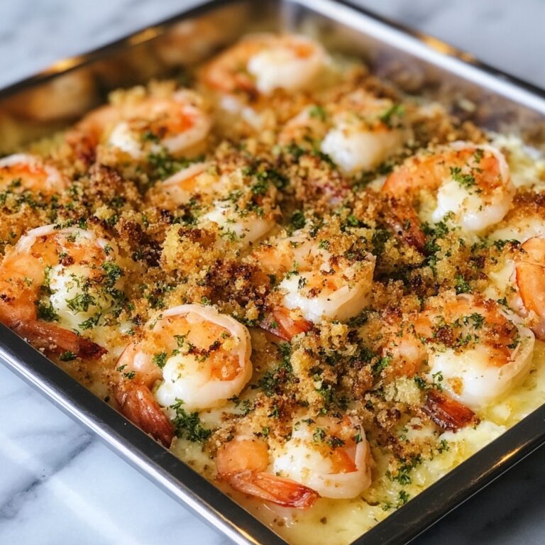 Baked Garlic Parmesan Shrimp Recipe