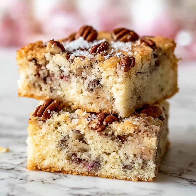 Rhubarb Streusel Coffee Cake Recipe
