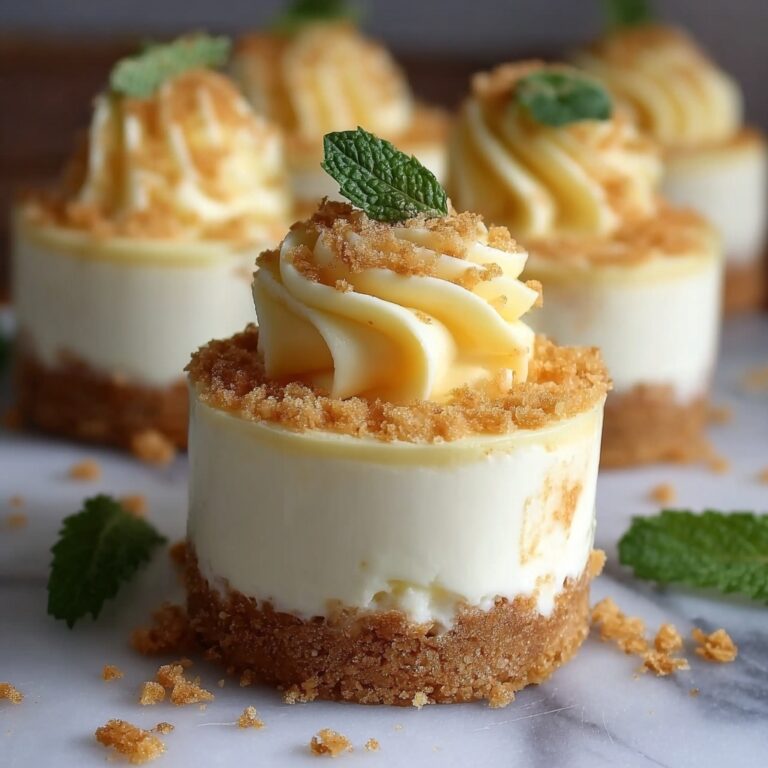 Coconut Pineapple Cheesecake Minis Recipe