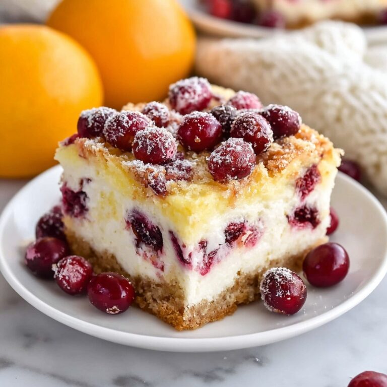 Cranberry Orange Bread Pudding with Orange Glaze Recipe