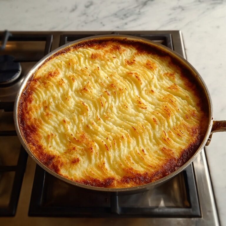 Classic Shepherd’s Pie with Savory Beef and Mashed Potatoes Recipe