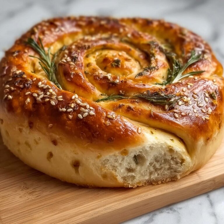 Rustic No Knead Rosemary Garlic Bread Recipe