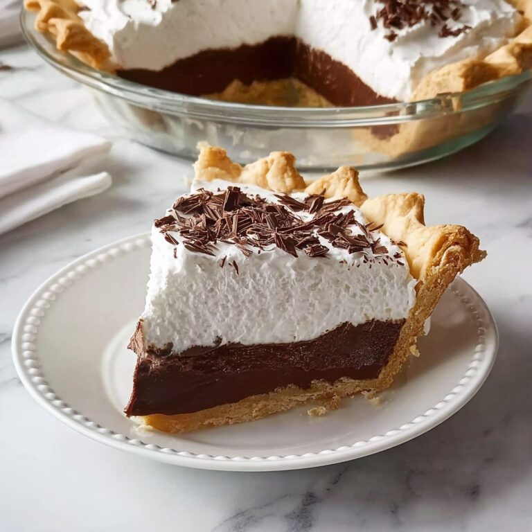 Black Bottom Pie Recipe