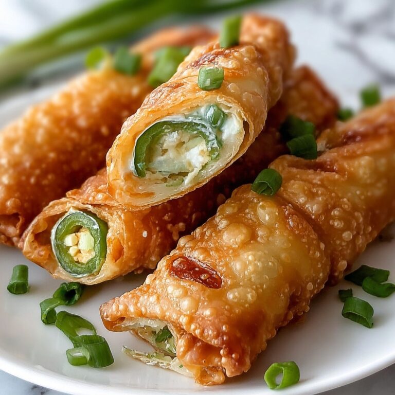 Mini Jalapeno Popper Egg Rolls Recipe