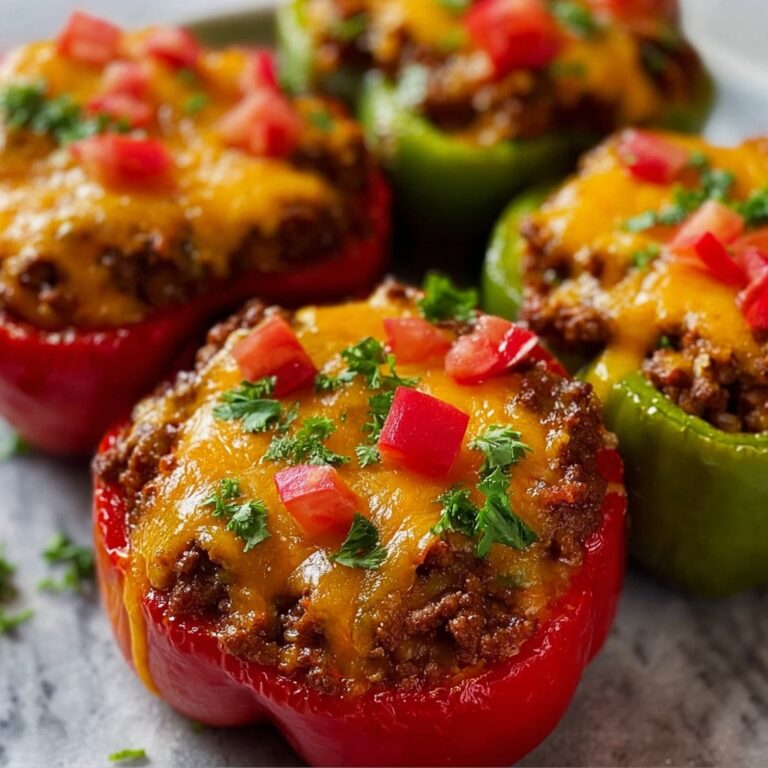 Taco Stuffed Bell Peppers Recipe