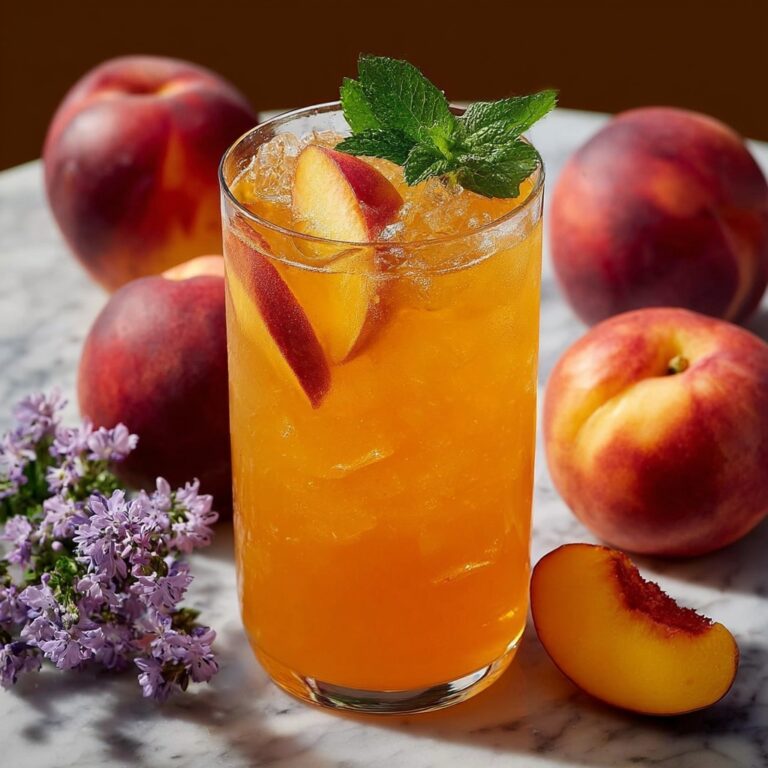 Easy Peach Tea: The Perfect Refreshing Summer Drink Recipe