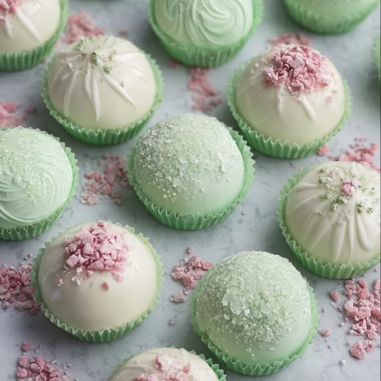 Minty Snowball Cookies Recipe