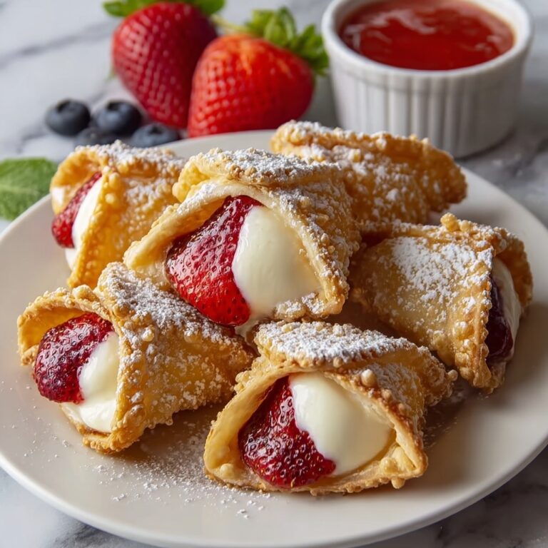Deep Fried Strawberry Cheesecake Recipe