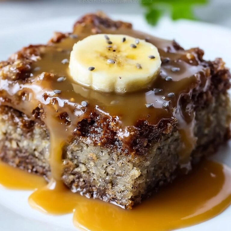 Banana Bread Brownies with Vanilla Frosting Recipe