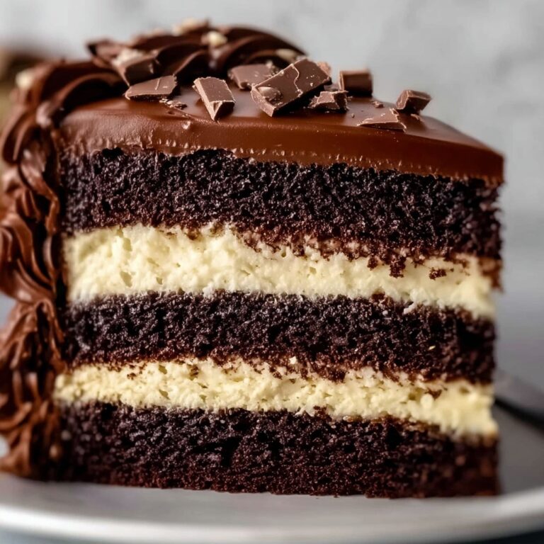 Hershey’s Chocolate Cake with Cream Cheese Filling Recipe