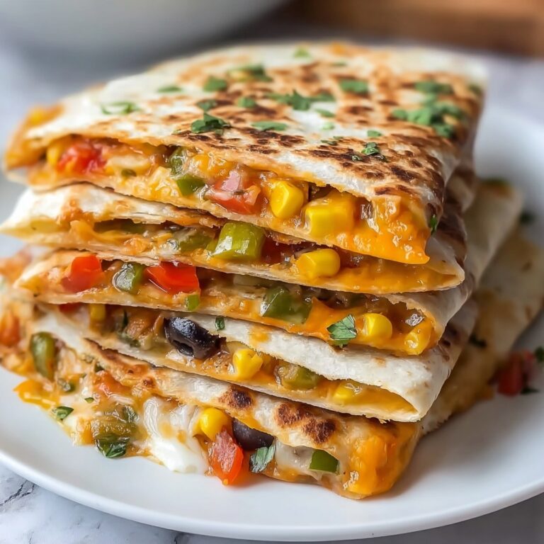 Farmer’s Market Vegetarian Quesadillas Recipe