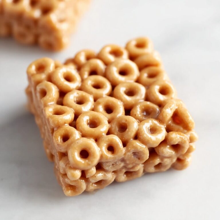 Peanut Butter Cheerio Bars Recipe