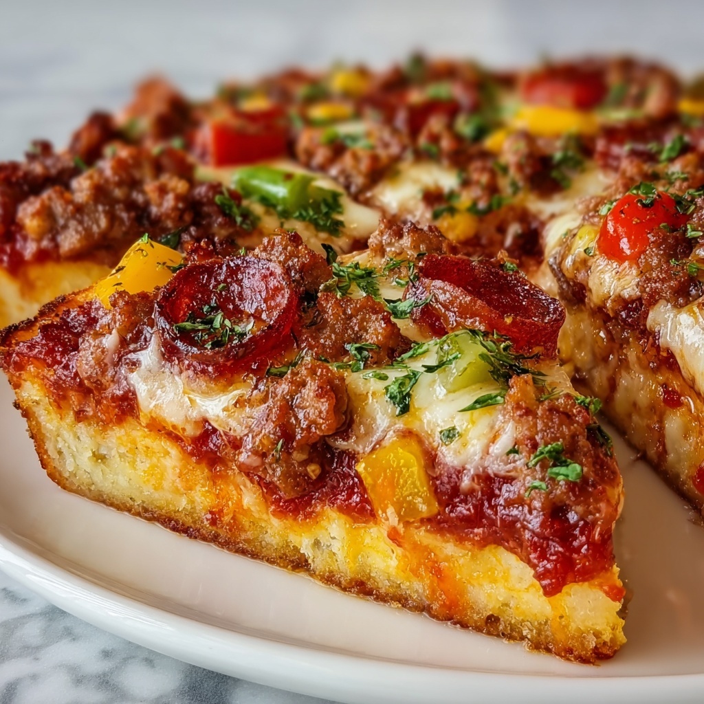 Deep-Dish Pizza Pie Recipe - Recipe Image