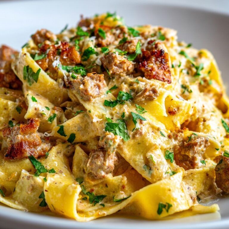 One-Pot Creamy Beef and Garlic Butter Pasta Recipe