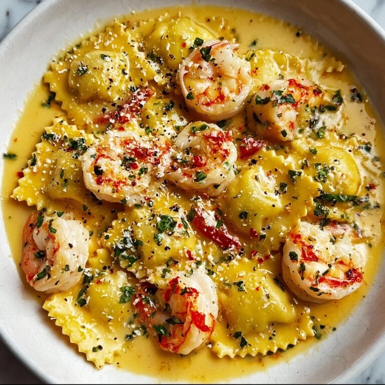 Lobster Ravioli in a Zesty Lemon Butter Sauce Recipe