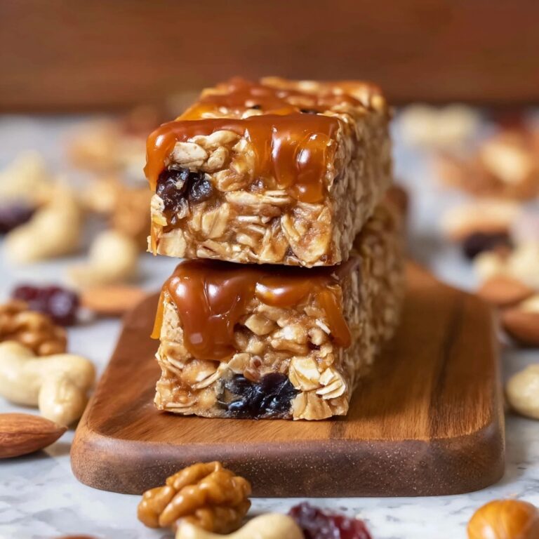 Chewy Homemade Granola Bars Recipe