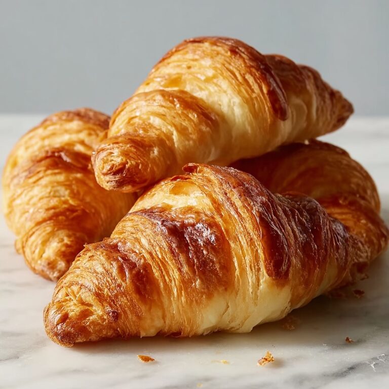 Homemade Flaky Croissants Recipe