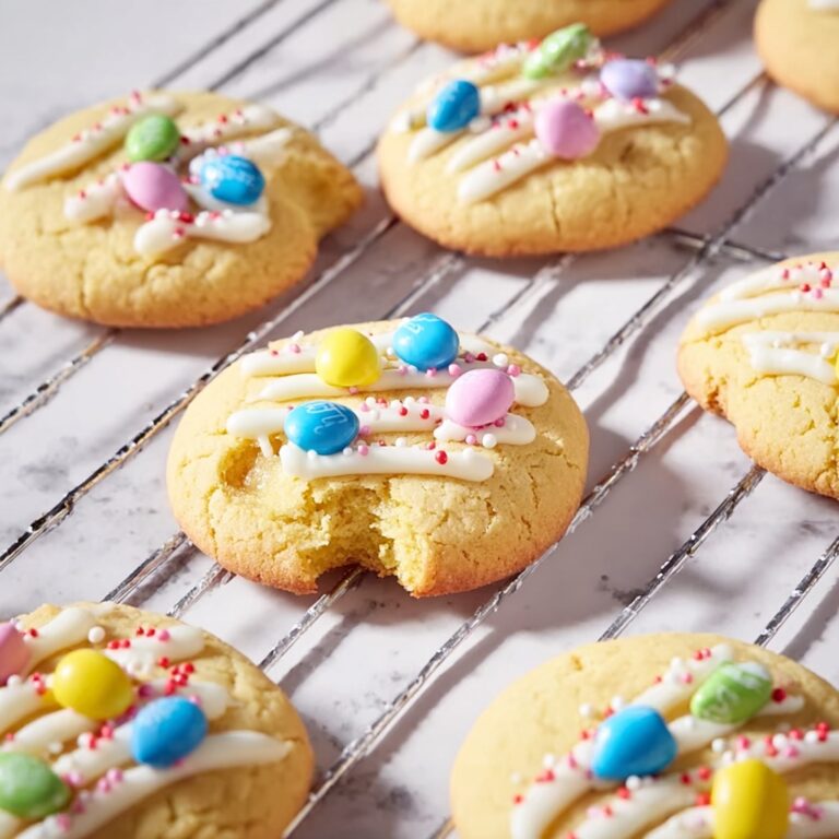 Pastel Candy-Centered Butter Cookies Recipe
