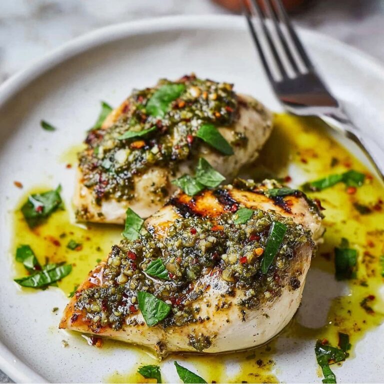 Easy Baked Pesto Chicken Recipe