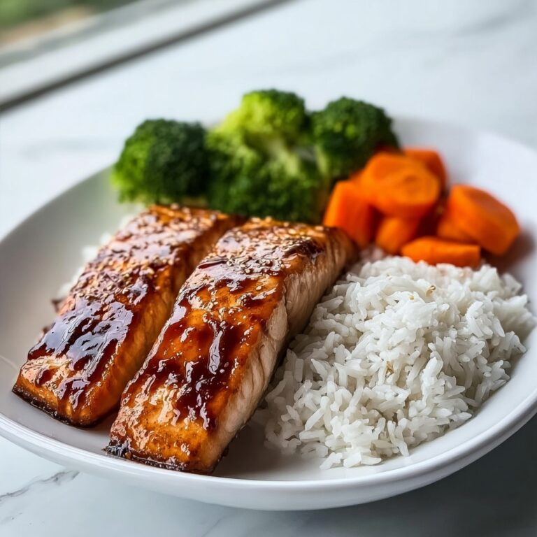 Salmon Teriyaki with Steamed Rice: A Flavorful and Healthy Meal Recipe